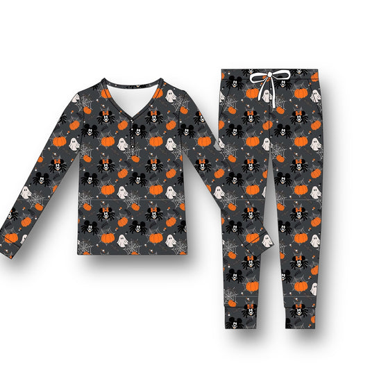 Spooky Crawlers: (Adult) Bamboo Pajama