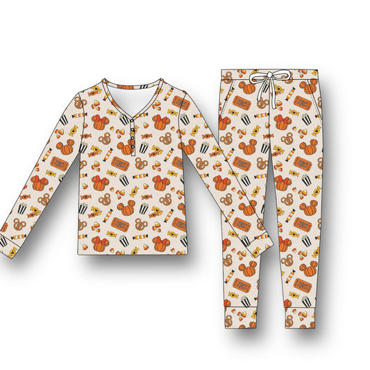 Spooky Treats: (Adult) Bamboo Pajama